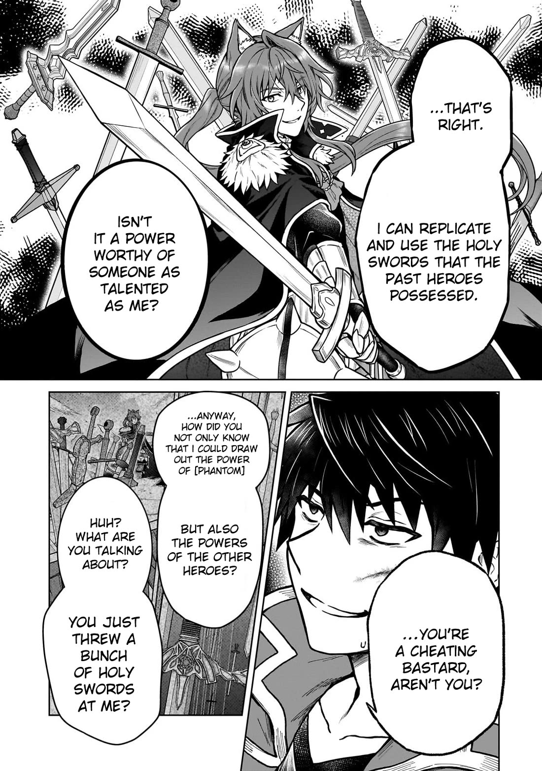I’m a D-Rank Adventurer, for Some Reason I Got Recruited Into a Hero Party, and Now the Princess Is Stalking Me Chapter 39 page 6 - Chapter 39: For Some Reason He’s Too Strong and I Can't Win