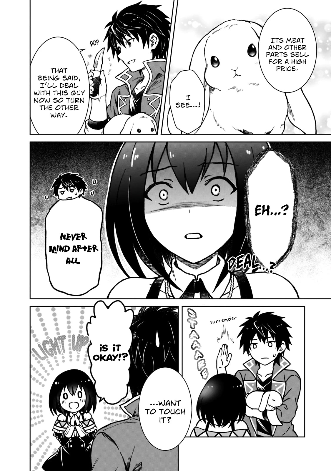 I’m a D-Rank Adventurer, for Some Reason I Got Recruited Into a Hero Party, and Now the Princess Is Stalking Me Chapter 4 page 10 - Chapter 4: For Some Reason An Angel Appeared At Night