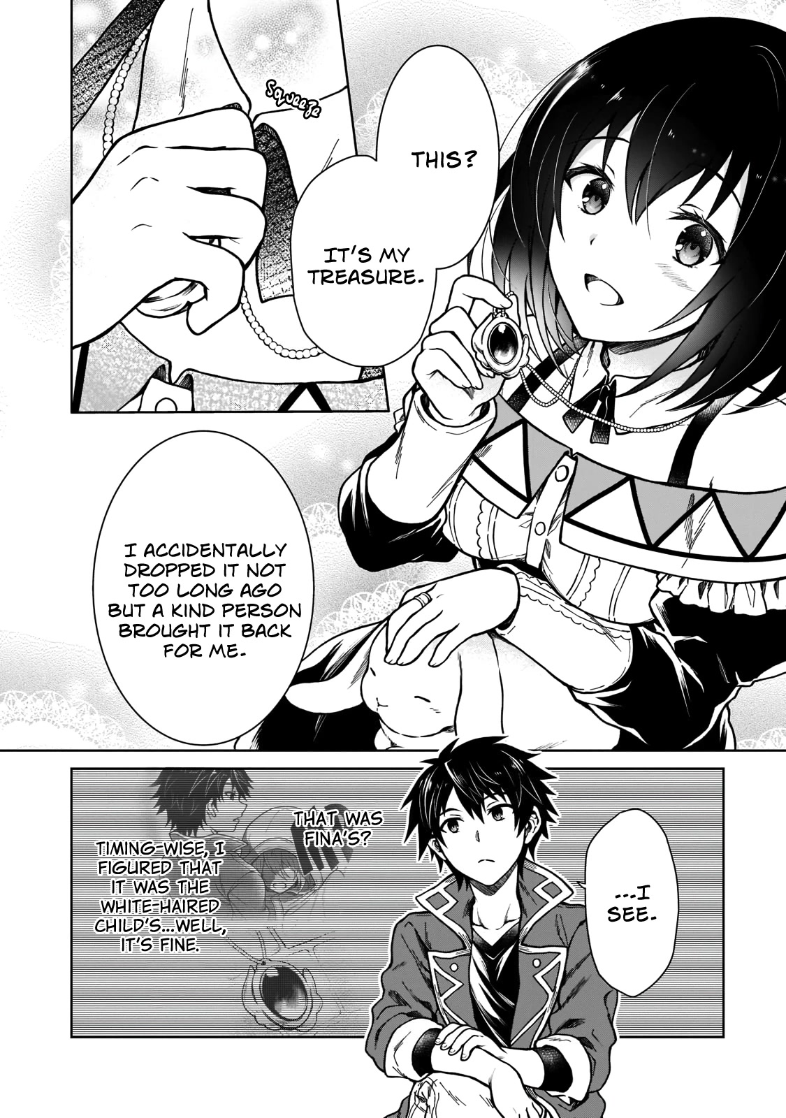 I’m a D-Rank Adventurer, for Some Reason I Got Recruited Into a Hero Party, and Now the Princess Is Stalking Me Chapter 4 page 12 - Chapter 4: For Some Reason An Angel Appeared At Night
