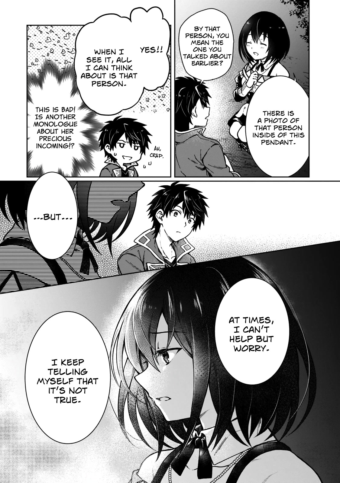 I’m a D-Rank Adventurer, for Some Reason I Got Recruited Into a Hero Party, and Now the Princess Is Stalking Me Chapter 4 page 13 - Chapter 4: For Some Reason An Angel Appeared At Night