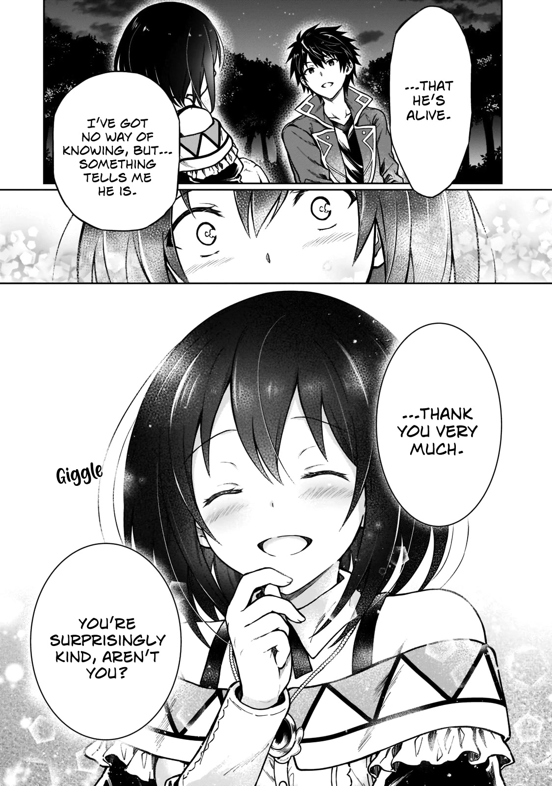 I’m a D-Rank Adventurer, for Some Reason I Got Recruited Into a Hero Party, and Now the Princess Is Stalking Me Chapter 4 page 15 - Chapter 4: For Some Reason An Angel Appeared At Night