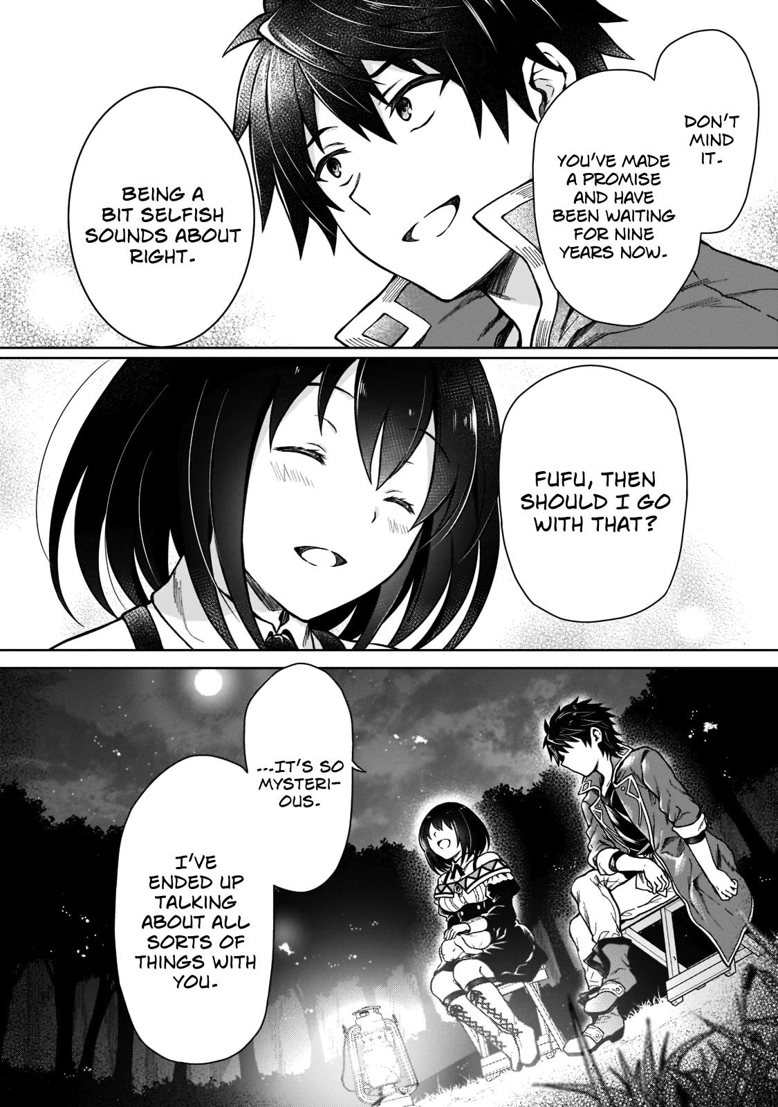 I’m a D-Rank Adventurer, for Some Reason I Got Recruited Into a Hero Party, and Now the Princess Is Stalking Me Chapter 4 page 18 - Chapter 4: For Some Reason An Angel Appeared At Night