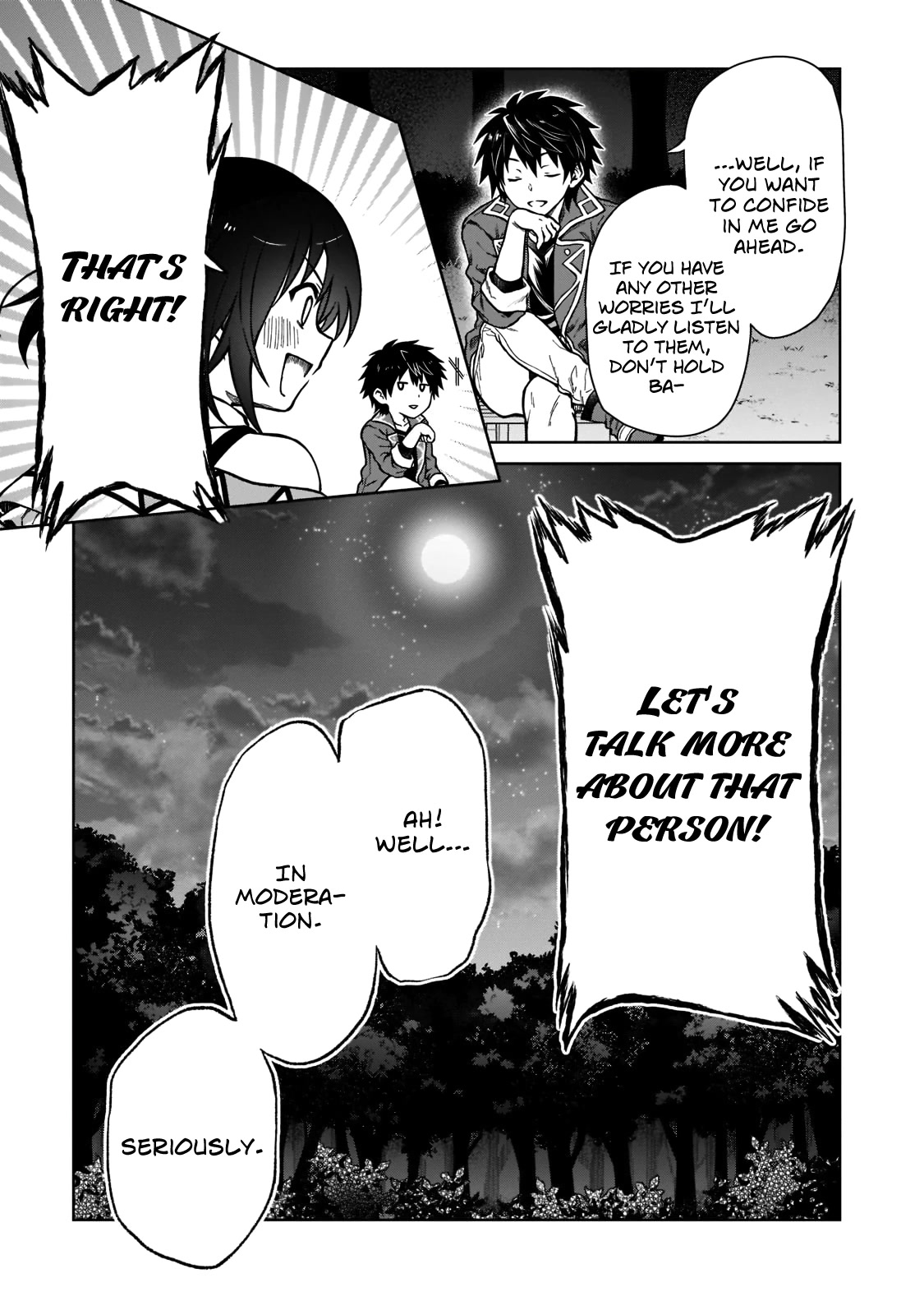 I’m a D-Rank Adventurer, for Some Reason I Got Recruited Into a Hero Party, and Now the Princess Is Stalking Me Chapter 4 page 19 - Chapter 4: For Some Reason An Angel Appeared At Night