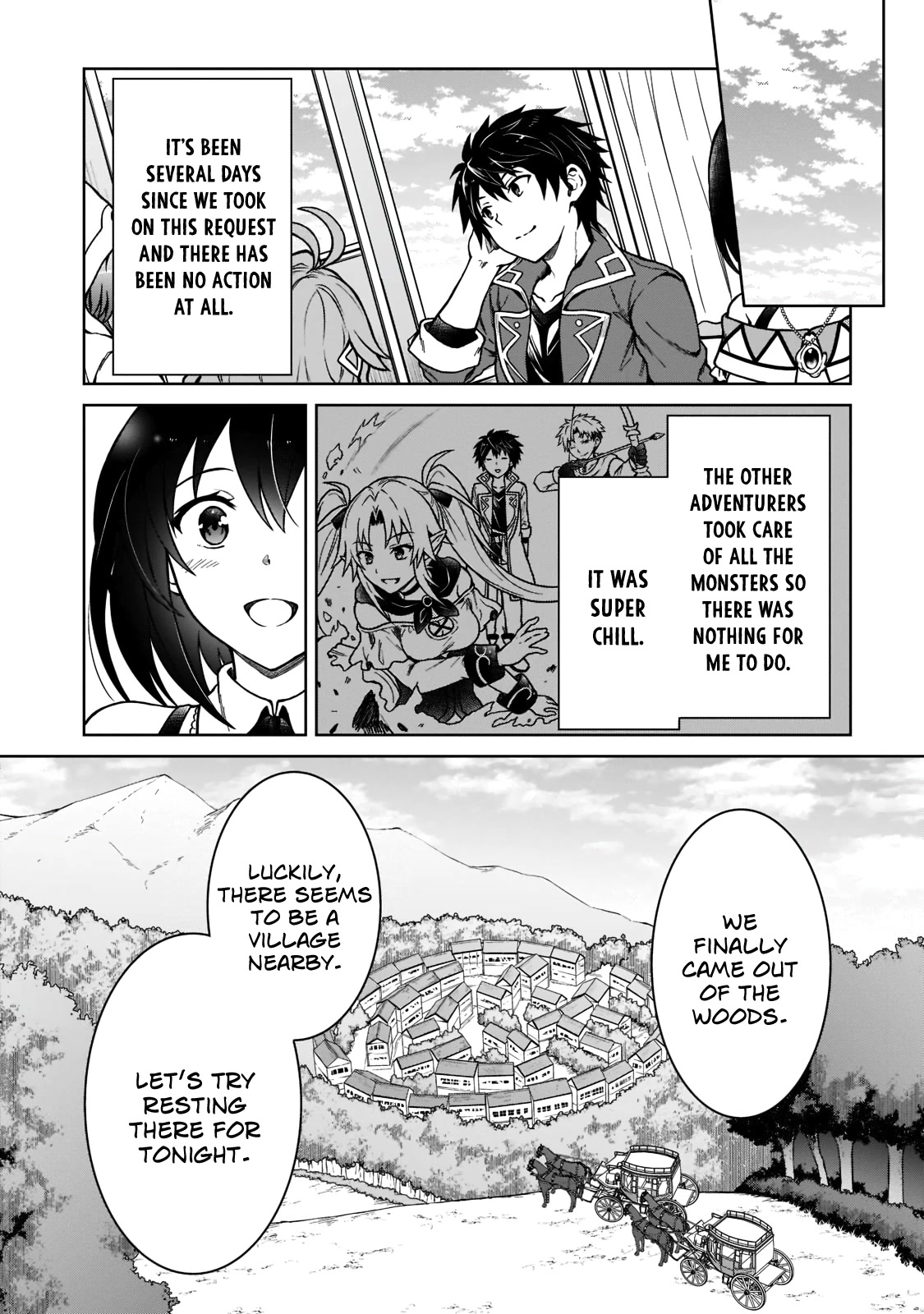 I’m a D-Rank Adventurer, for Some Reason I Got Recruited Into a Hero Party, and Now the Princess Is Stalking Me Chapter 4 page 20 - Chapter 4: For Some Reason An Angel Appeared At Night