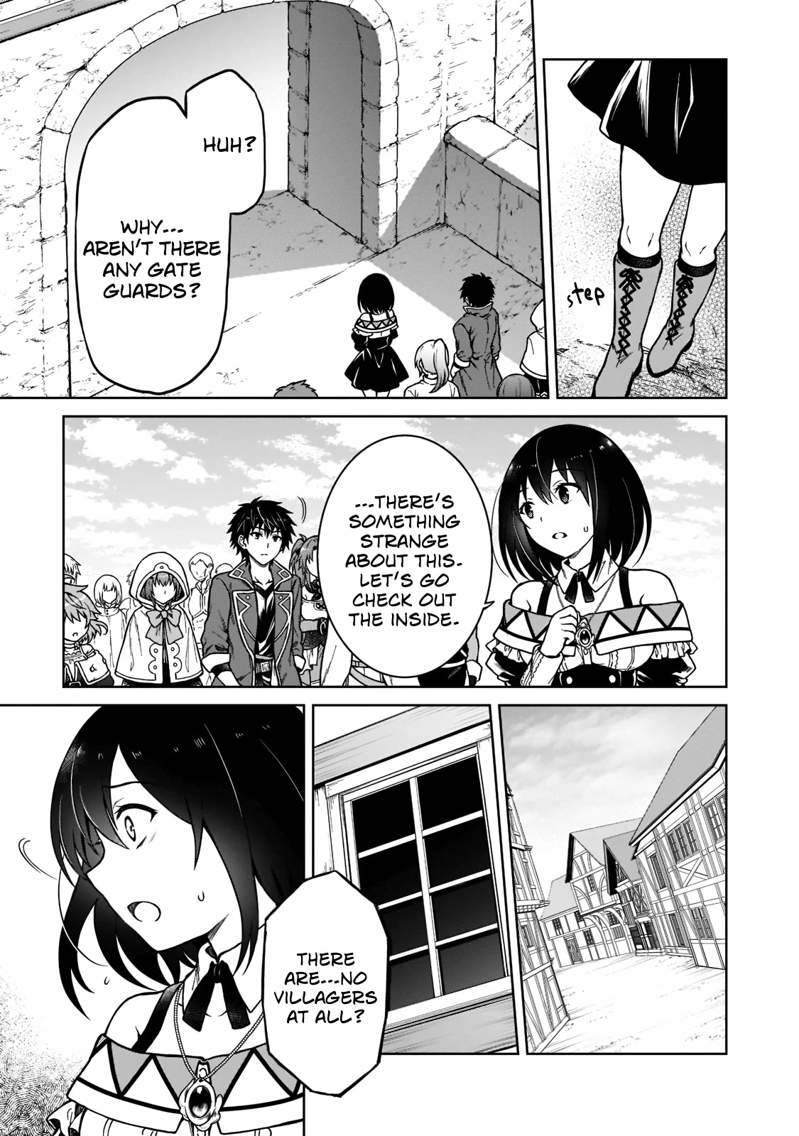 I’m a D-Rank Adventurer, for Some Reason I Got Recruited Into a Hero Party, and Now the Princess Is Stalking Me Chapter 4 page 21 - Chapter 4: For Some Reason An Angel Appeared At Night