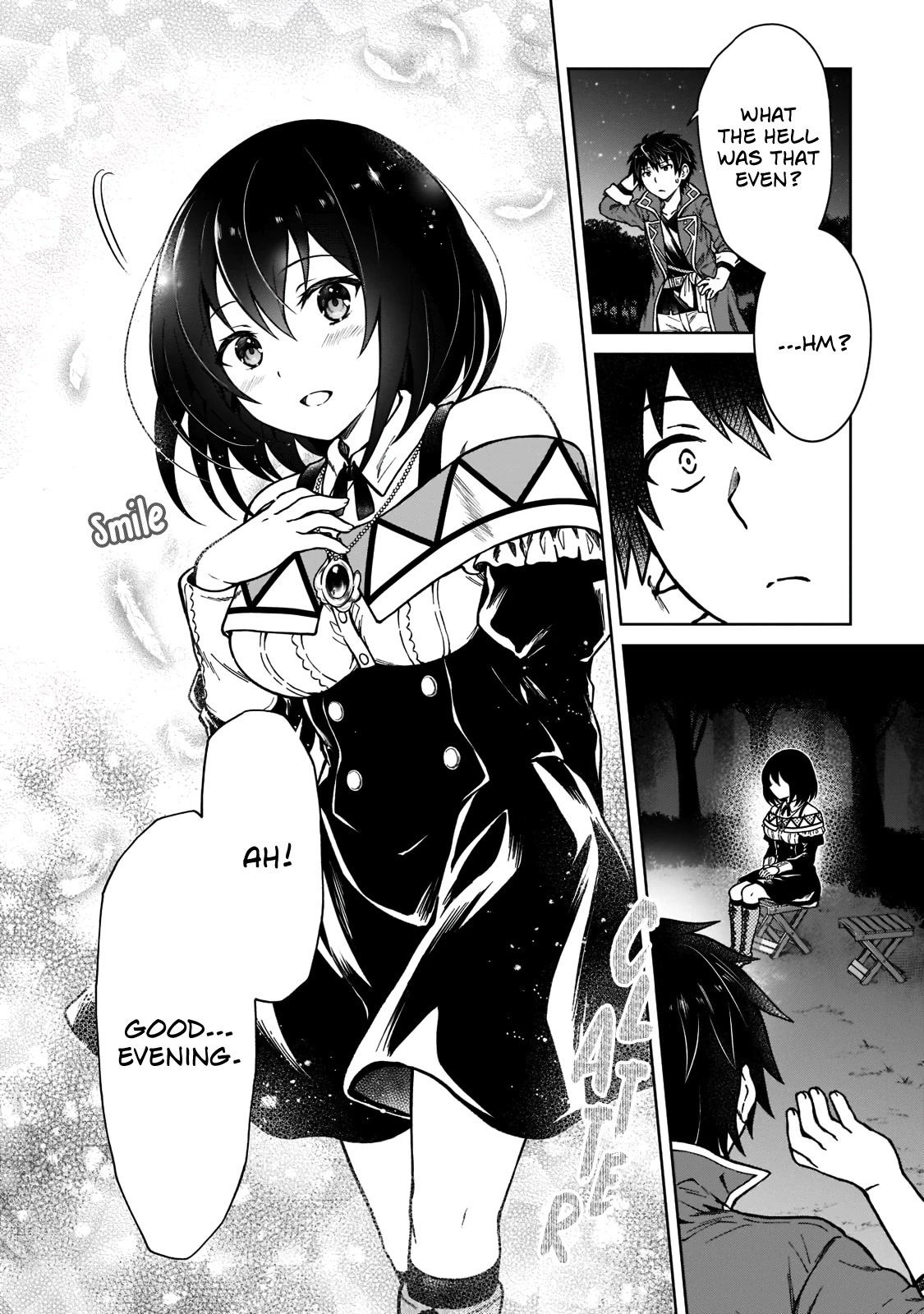 I’m a D-Rank Adventurer, for Some Reason I Got Recruited Into a Hero Party, and Now the Princess Is Stalking Me Chapter 4 page 4 - Chapter 4: For Some Reason An Angel Appeared At Night