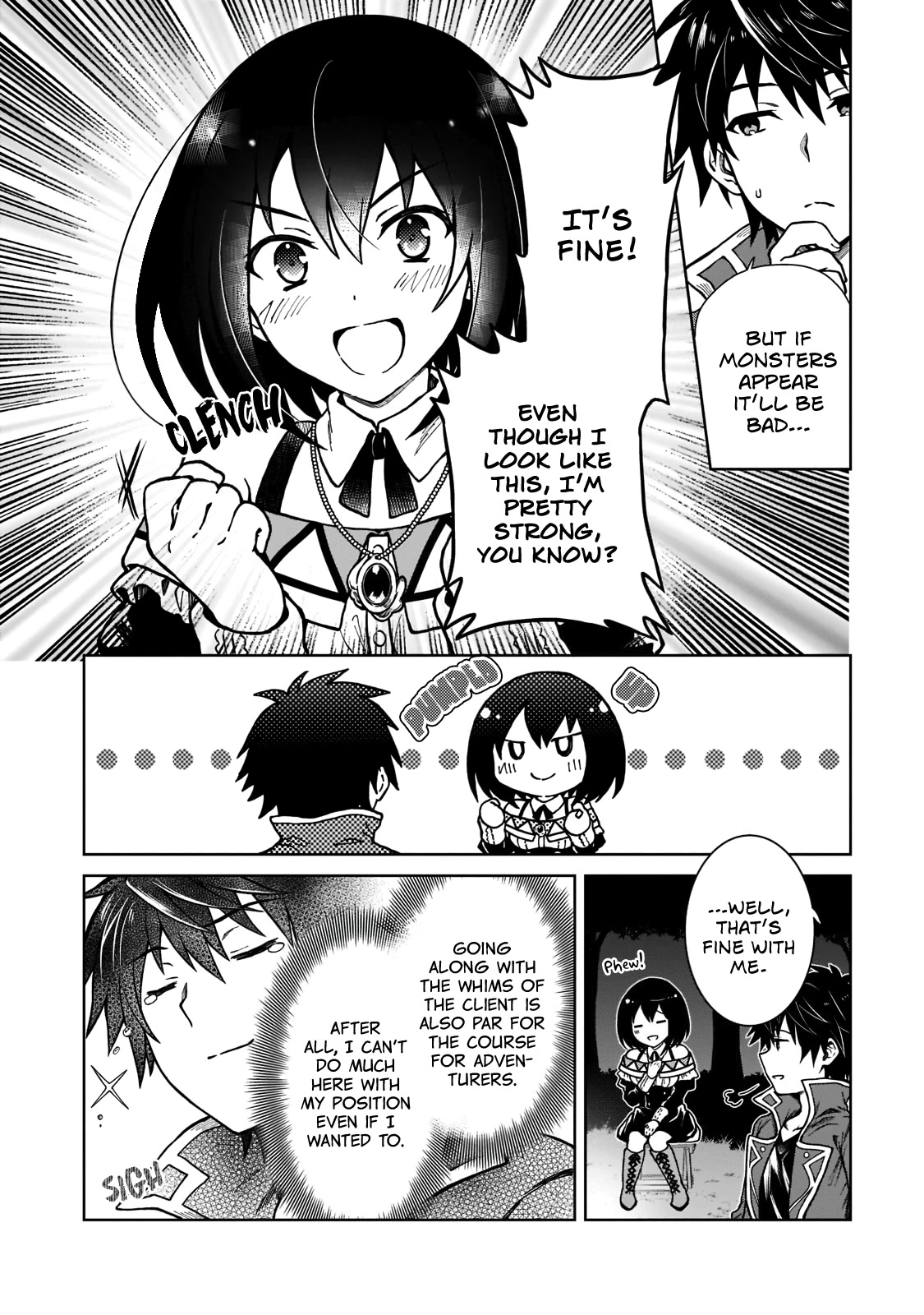 I’m a D-Rank Adventurer, for Some Reason I Got Recruited Into a Hero Party, and Now the Princess Is Stalking Me Chapter 4 page 6 - Chapter 4: For Some Reason An Angel Appeared At Night