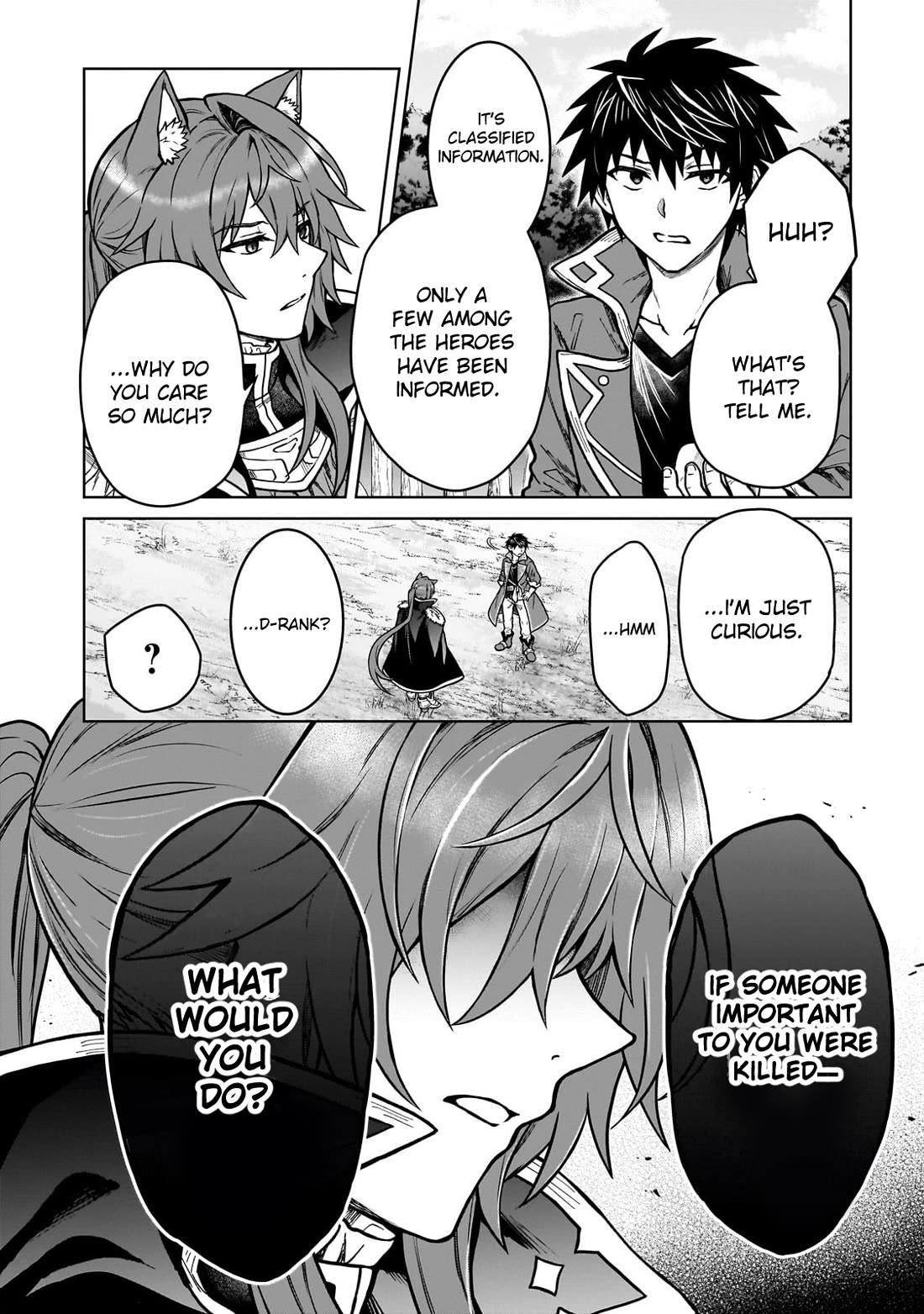 I’m a D-Rank Adventurer, for Some Reason I Got Recruited Into a Hero Party, and Now the Princess Is Stalking Me Chapter 40 page 4 - Chapter 40: For Some Reason You Can Tell a Hero by Their Eyes