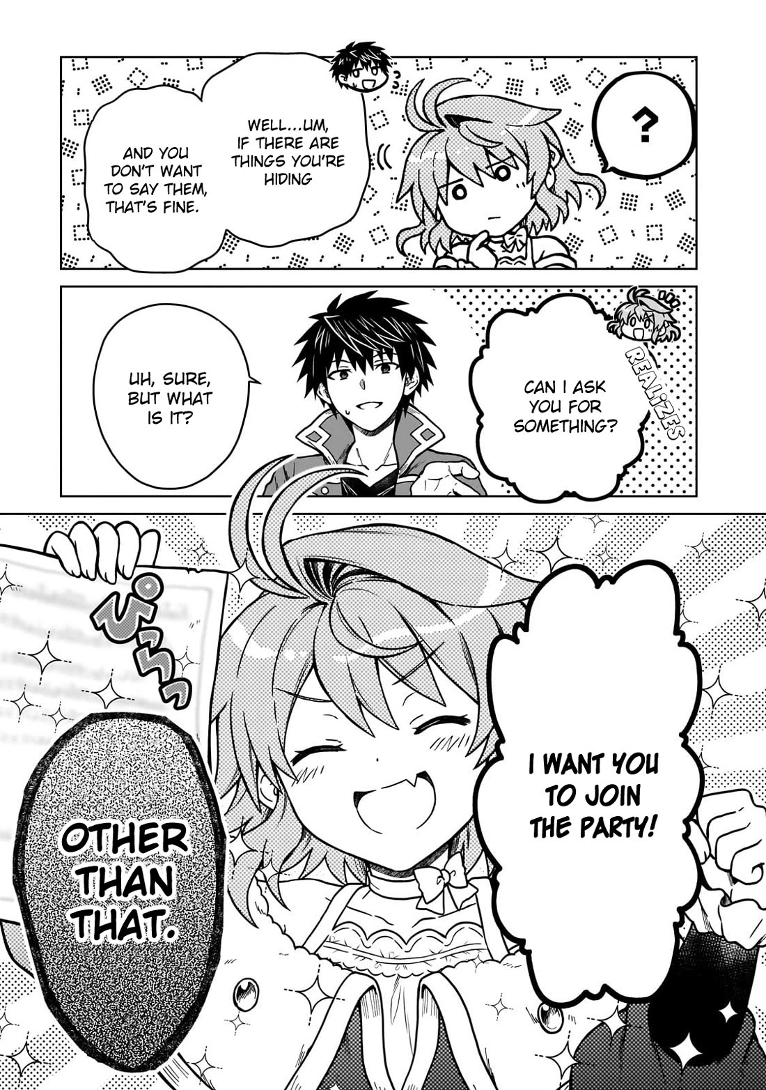 I’m a D-Rank Adventurer, for Some Reason I Got Recruited Into a Hero Party, and Now the Princess Is Stalking Me Chapter 40 page 9 - Chapter 40: For Some Reason You Can Tell a Hero by Their Eyes