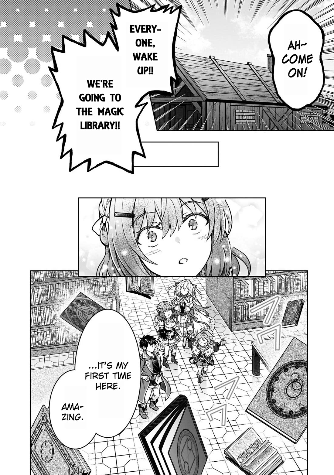 I’m a D-Rank Adventurer, for Some Reason I Got Recruited Into a Hero Party, and Now the Princess Is Stalking Me Chapter 44 page 6 - Chapter 44: For Some Reason There Is a Master in the Library