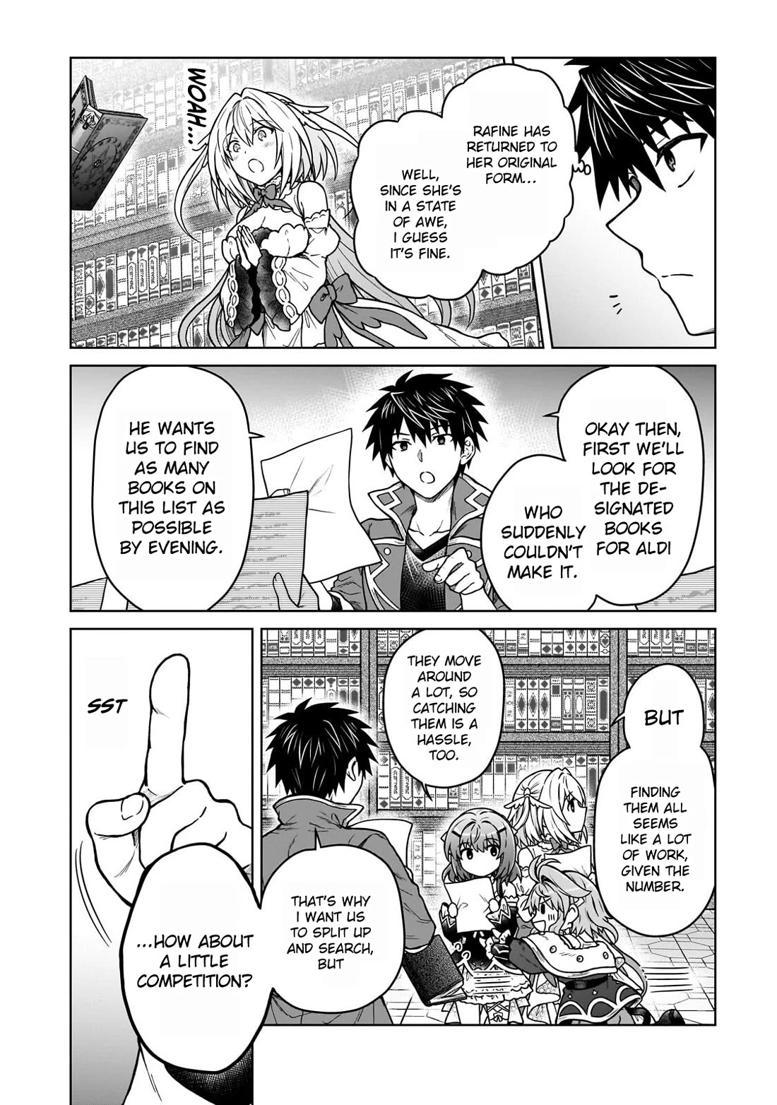 I’m a D-Rank Adventurer, for Some Reason I Got Recruited Into a Hero Party, and Now the Princess Is Stalking Me Chapter 44 page 8 - Chapter 44: For Some Reason There Is a Master in the Library