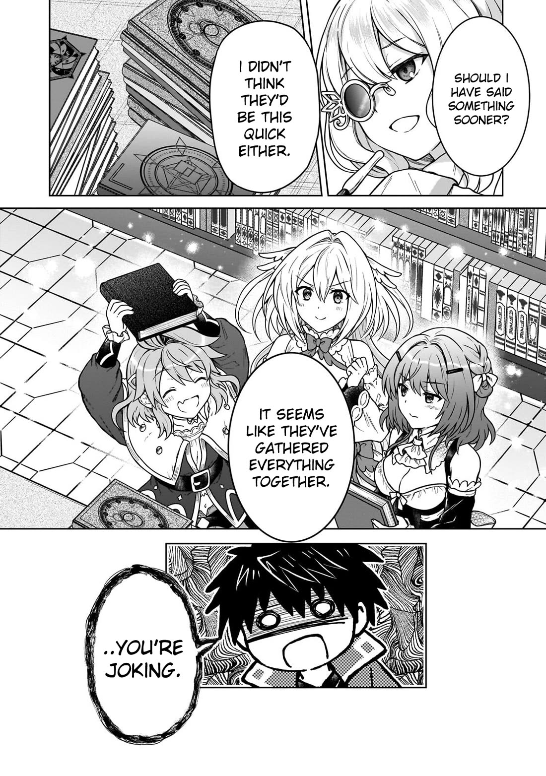 I’m a D-Rank Adventurer, for Some Reason I Got Recruited Into a Hero Party, and Now the Princess Is Stalking Me Chapter 45 page 12 - Chapter 45: For Some Reason Seeing Your Smile Hurts