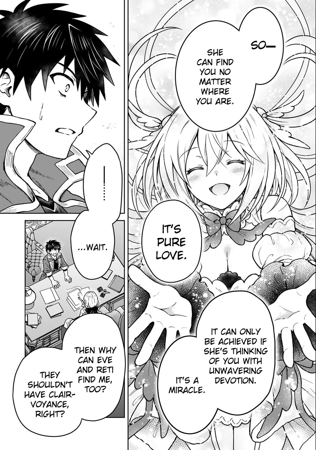 I’m a D-Rank Adventurer, for Some Reason I Got Recruited Into a Hero Party, and Now the Princess Is Stalking Me Chapter 45 page 9 - Chapter 45: For Some Reason Seeing Your Smile Hurts
