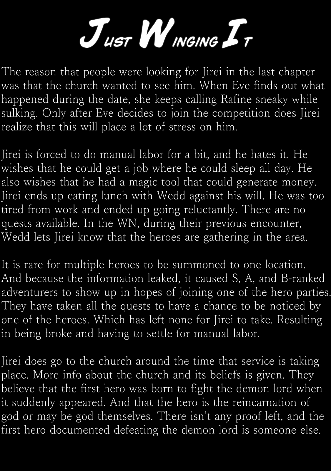 I’m a D-Rank Adventurer, for Some Reason I Got Recruited Into a Hero Party, and Now the Princess Is Stalking Me Chapter 47 page 21 - Chapter 47: For Some Reason I Was Summoned by the Church of Heroes