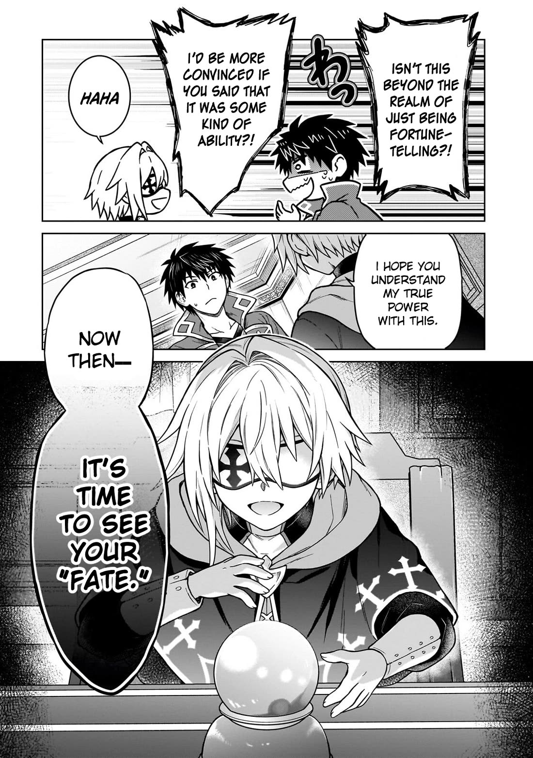 I’m a D-Rank Adventurer, for Some Reason I Got Recruited Into a Hero Party, and Now the Princess Is Stalking Me Chapter 48 page 11 - Chapter 48: For Some Reason My Life Was Completely Exposed Through Fortune Telling
