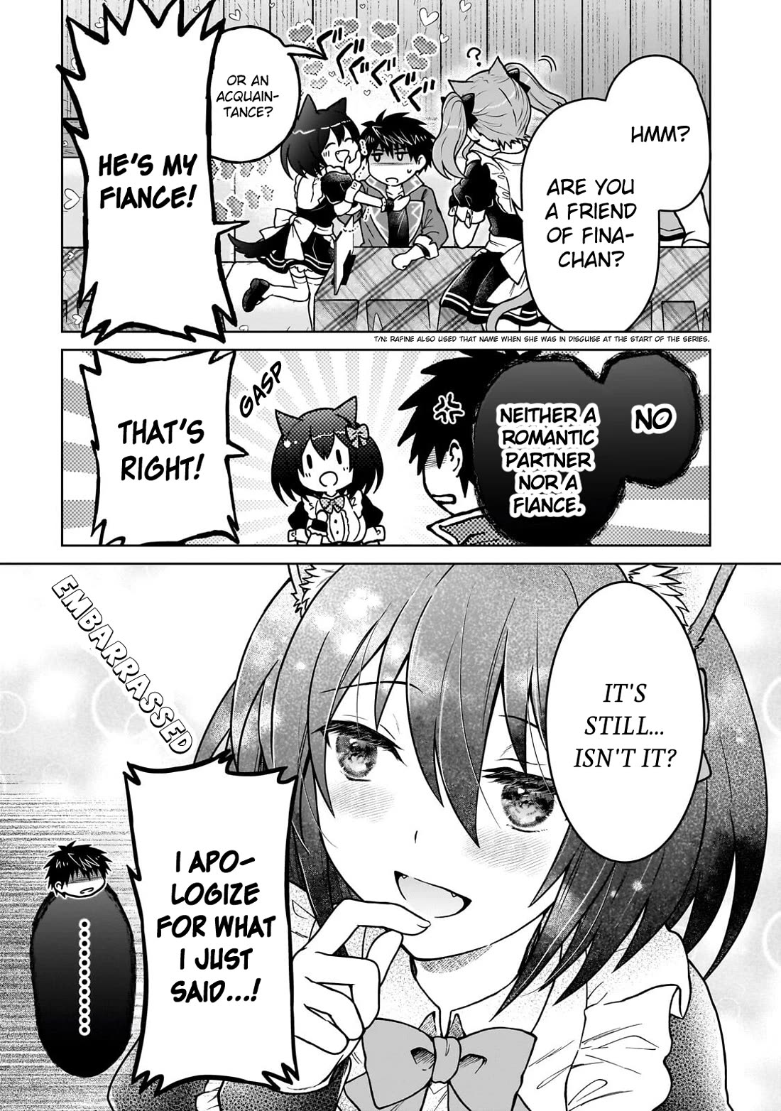 I’m a D-Rank Adventurer, for Some Reason I Got Recruited Into a Hero Party, and Now the Princess Is Stalking Me Chapter 49 page 3 - Chapter 49: For Some Reason the Omurice Becomes a Tower