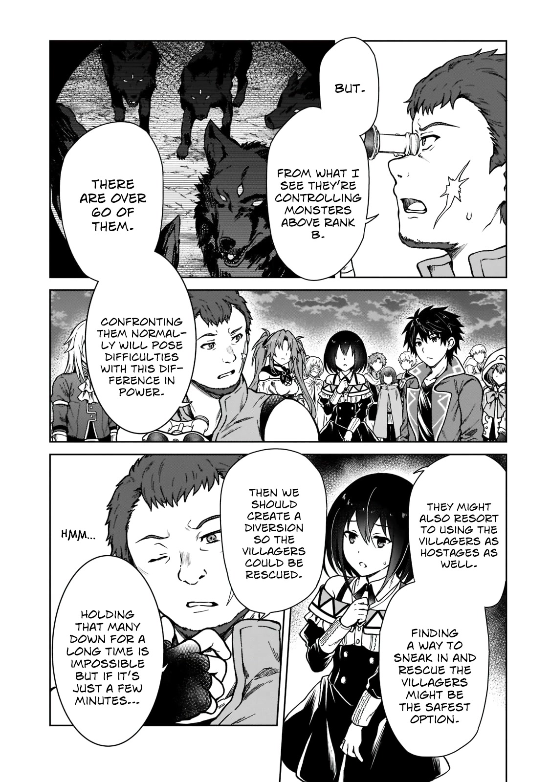 I’m a D-Rank Adventurer, for Some Reason I Got Recruited Into a Hero Party, and Now the Princess Is Stalking Me Chapter 5 page 10 - Chapter 5: For Some Reason The Villagers Have Disappeared