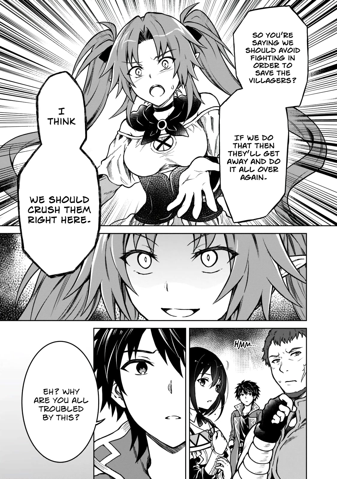 I’m a D-Rank Adventurer, for Some Reason I Got Recruited Into a Hero Party, and Now the Princess Is Stalking Me Chapter 5 page 11 - Chapter 5: For Some Reason The Villagers Have Disappeared