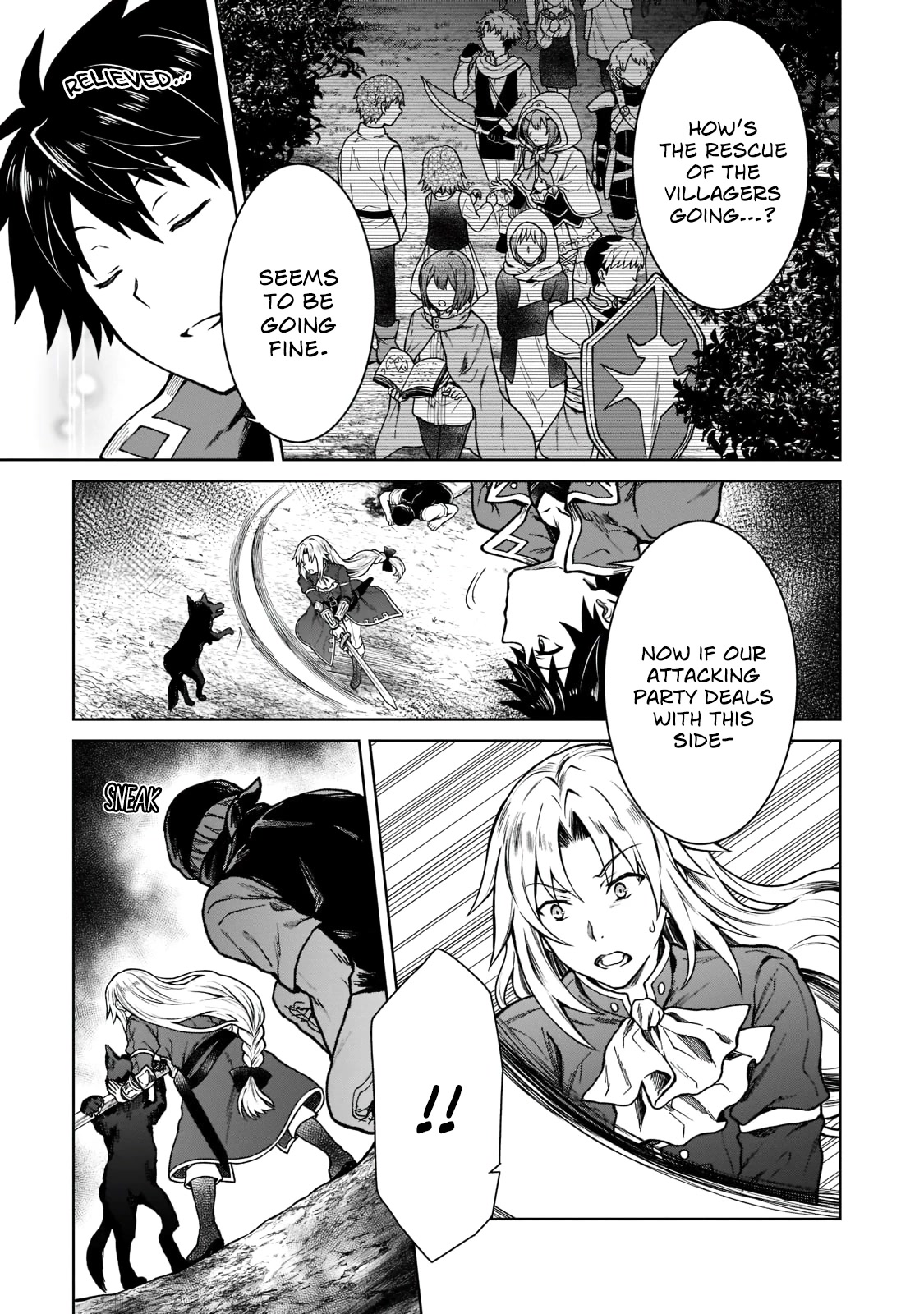 I’m a D-Rank Adventurer, for Some Reason I Got Recruited Into a Hero Party, and Now the Princess Is Stalking Me Chapter 5 page 20 - Chapter 5: For Some Reason The Villagers Have Disappeared