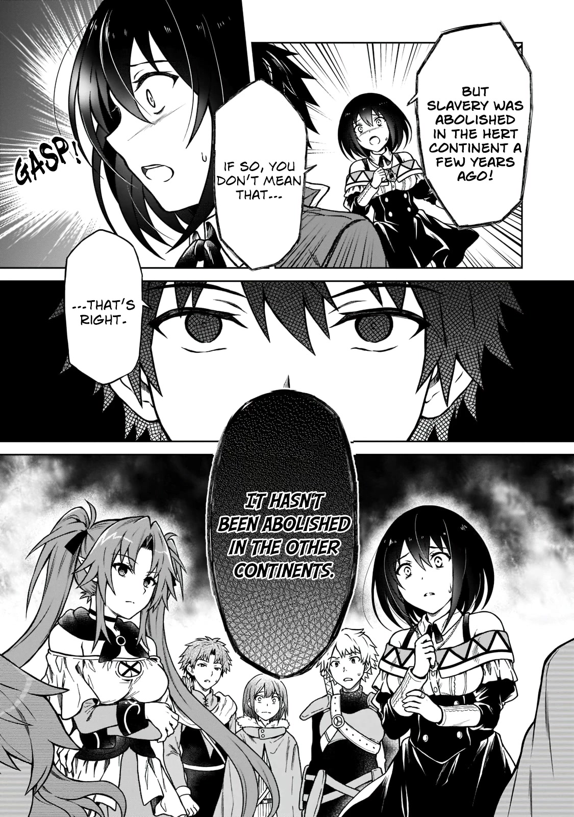 I’m a D-Rank Adventurer, for Some Reason I Got Recruited Into a Hero Party, and Now the Princess Is Stalking Me Chapter 5 page 3 - Chapter 5: For Some Reason The Villagers Have Disappeared