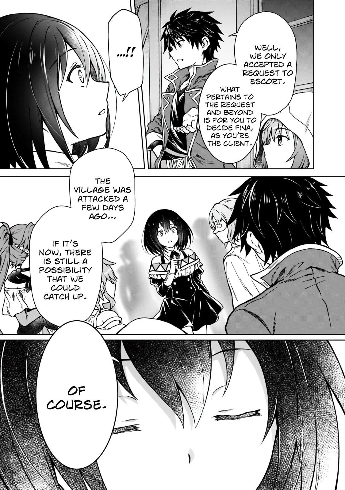 I’m a D-Rank Adventurer, for Some Reason I Got Recruited Into a Hero Party, and Now the Princess Is Stalking Me Chapter 5 page 5 - Chapter 5: For Some Reason The Villagers Have Disappeared
