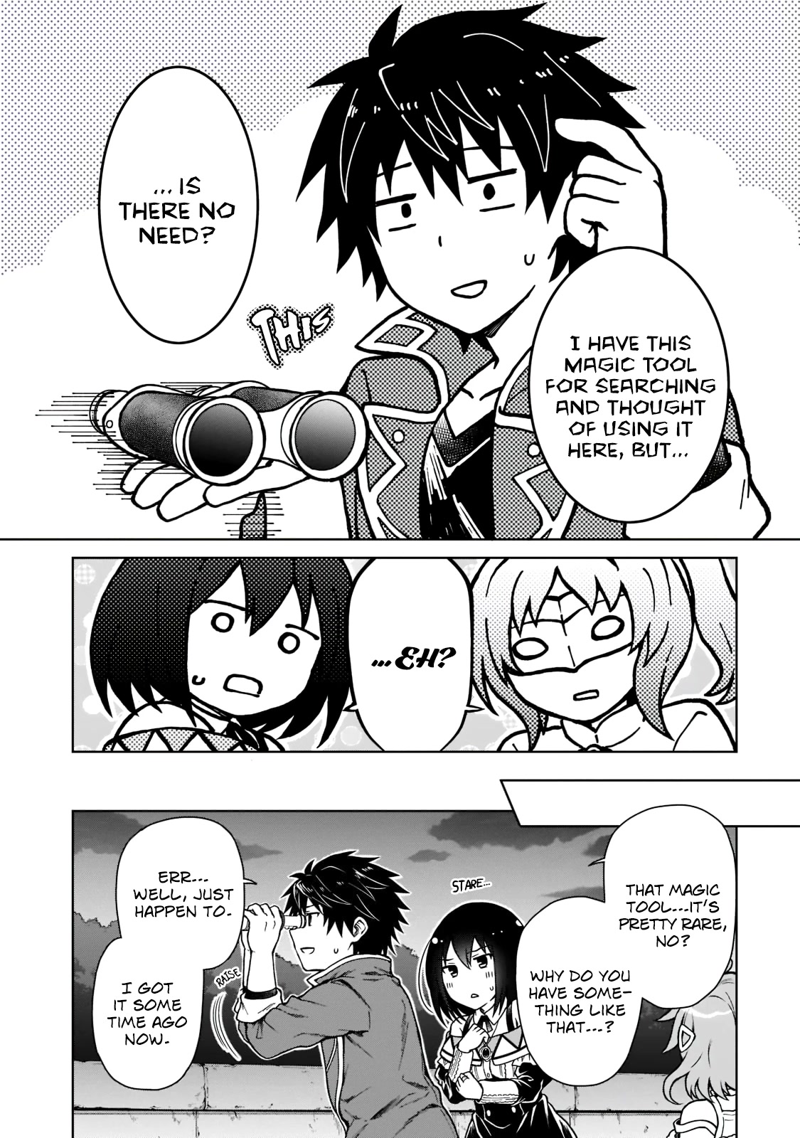 I’m a D-Rank Adventurer, for Some Reason I Got Recruited Into a Hero Party, and Now the Princess Is Stalking Me Chapter 5 page 8 - Chapter 5: For Some Reason The Villagers Have Disappeared