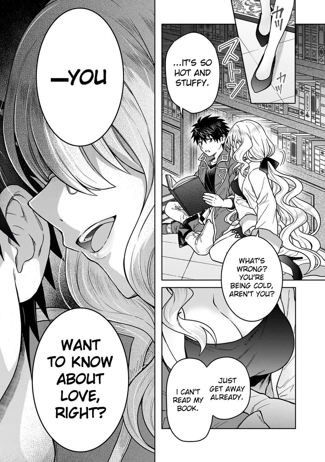I’m a D-Rank Adventurer, for Some Reason I Got Recruited Into a Hero Party, and Now the Princess Is Stalking Me Chapter 50 page 11 - Chapter 50: For Some Reason There Are Inappropriate Temptations in the Library