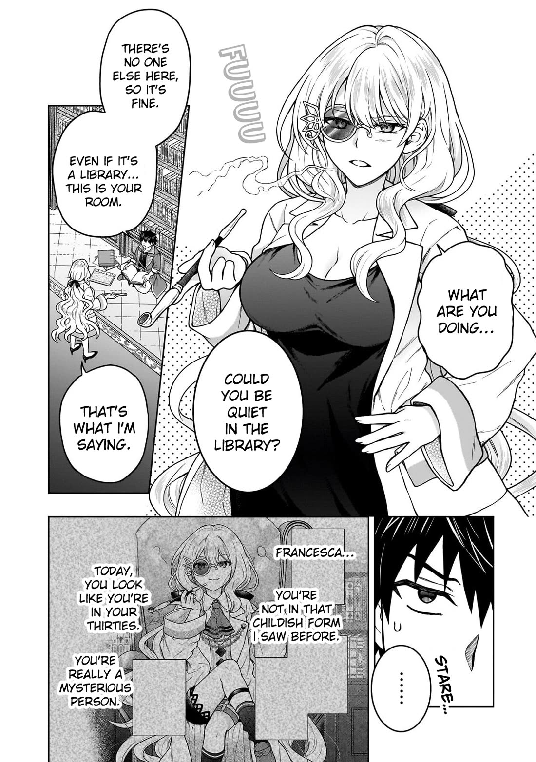 I’m a D-Rank Adventurer, for Some Reason I Got Recruited Into a Hero Party, and Now the Princess Is Stalking Me Chapter 50 page 2 - Chapter 50: For Some Reason There Are Inappropriate Temptations in the Library
