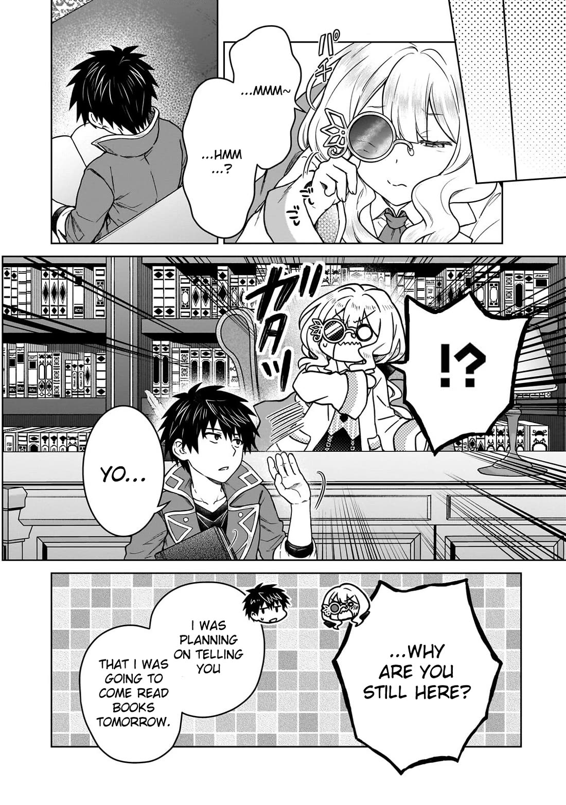 I’m a D-Rank Adventurer, for Some Reason I Got Recruited Into a Hero Party, and Now the Princess Is Stalking Me Chapter 50 page 21 - Chapter 50: For Some Reason There Are Inappropriate Temptations in the Library
