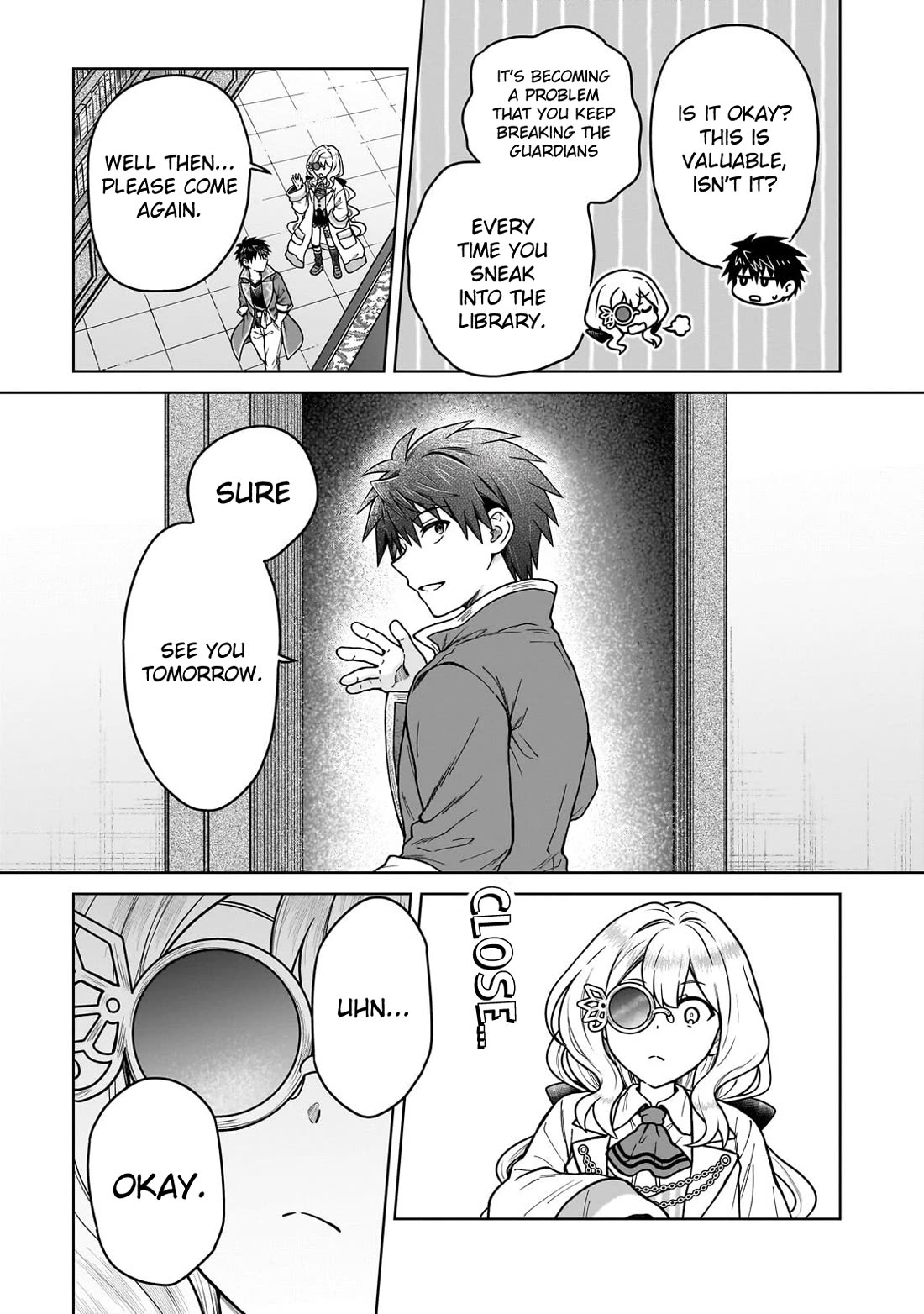 I’m a D-Rank Adventurer, for Some Reason I Got Recruited Into a Hero Party, and Now the Princess Is Stalking Me Chapter 50 page 24 - Chapter 50: For Some Reason There Are Inappropriate Temptations in the Library