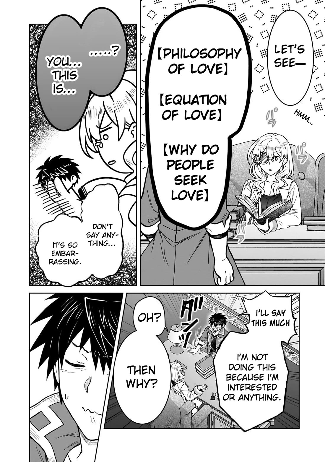 I’m a D-Rank Adventurer, for Some Reason I Got Recruited Into a Hero Party, and Now the Princess Is Stalking Me Chapter 50 page 6 - Chapter 50: For Some Reason There Are Inappropriate Temptations in the Library