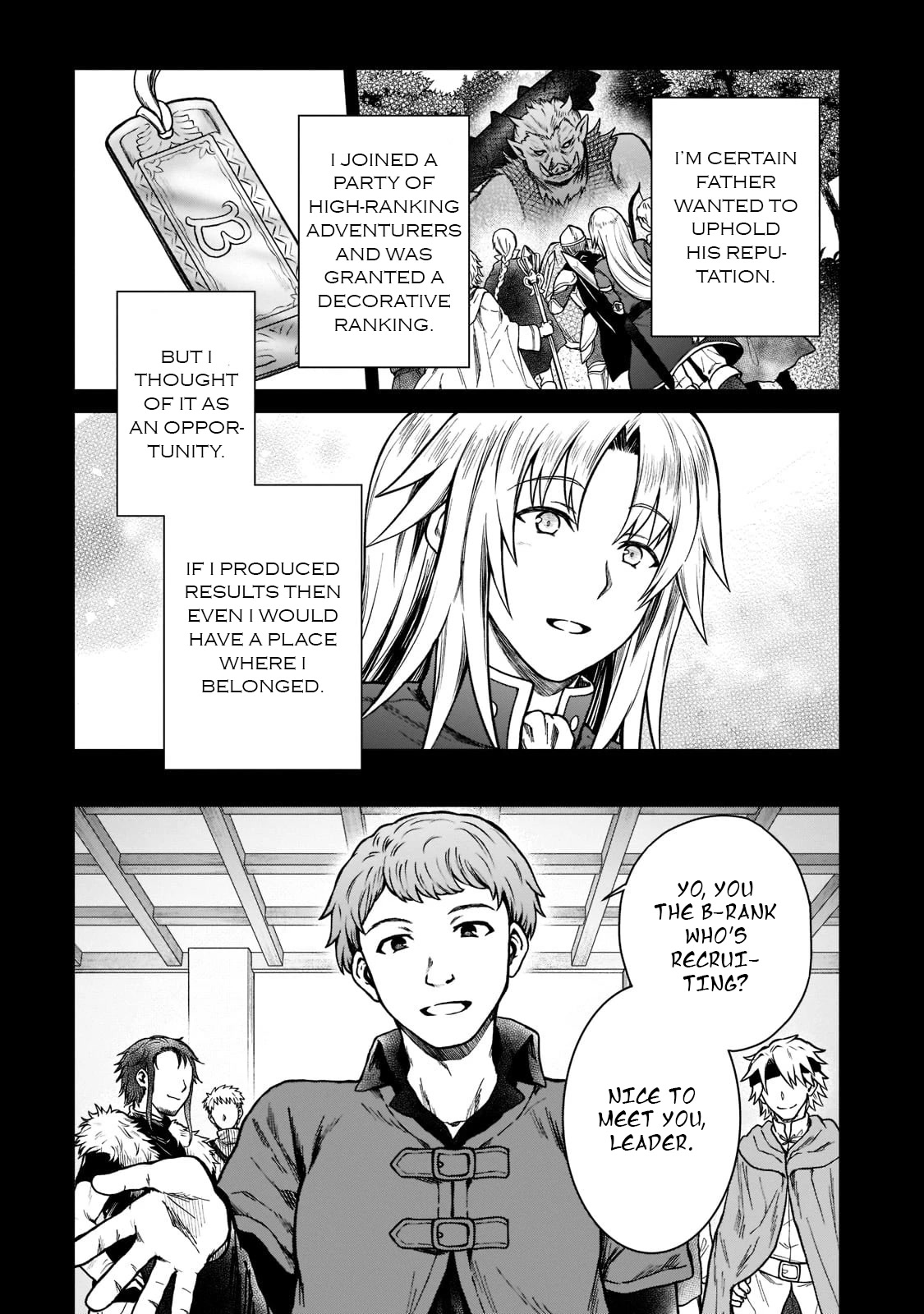 I’m a D-Rank Adventurer, for Some Reason I Got Recruited Into a Hero Party, and Now the Princess Is Stalking Me Chapter 7 page 13 - Chapter 7: For Some Reason a Skin-Colored Heaven Opened Up