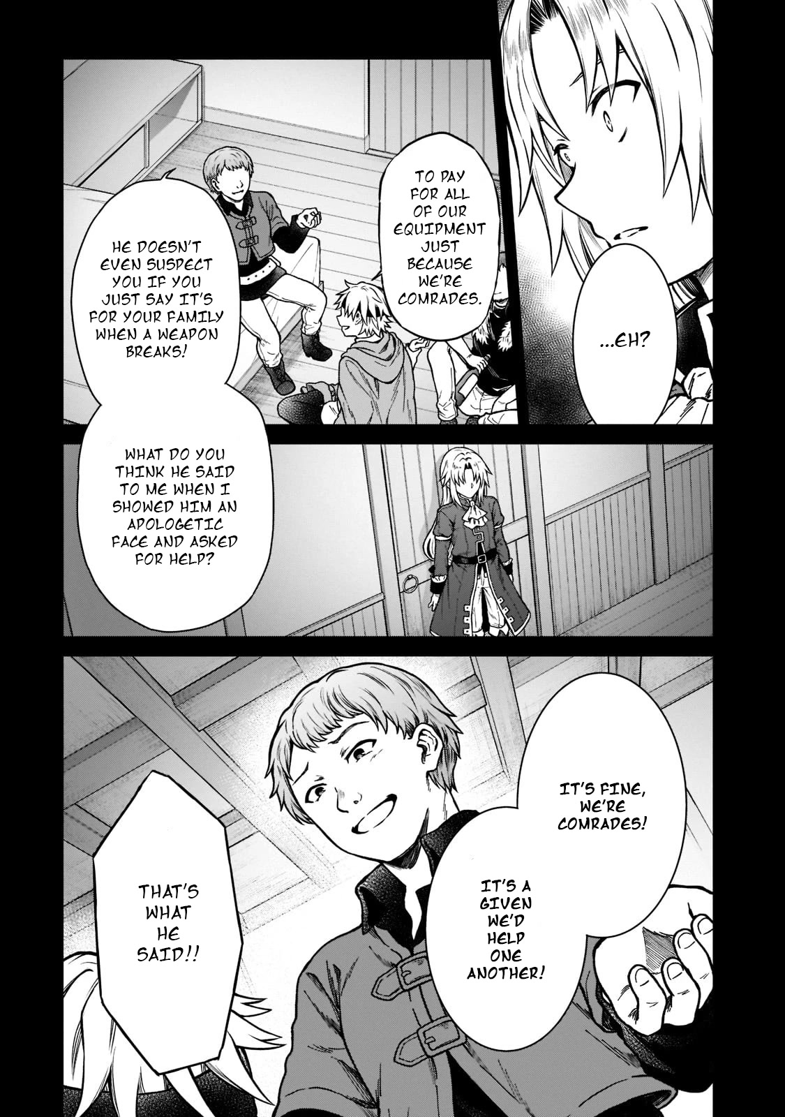 I’m a D-Rank Adventurer, for Some Reason I Got Recruited Into a Hero Party, and Now the Princess Is Stalking Me Chapter 7 page 15 - Chapter 7: For Some Reason a Skin-Colored Heaven Opened Up