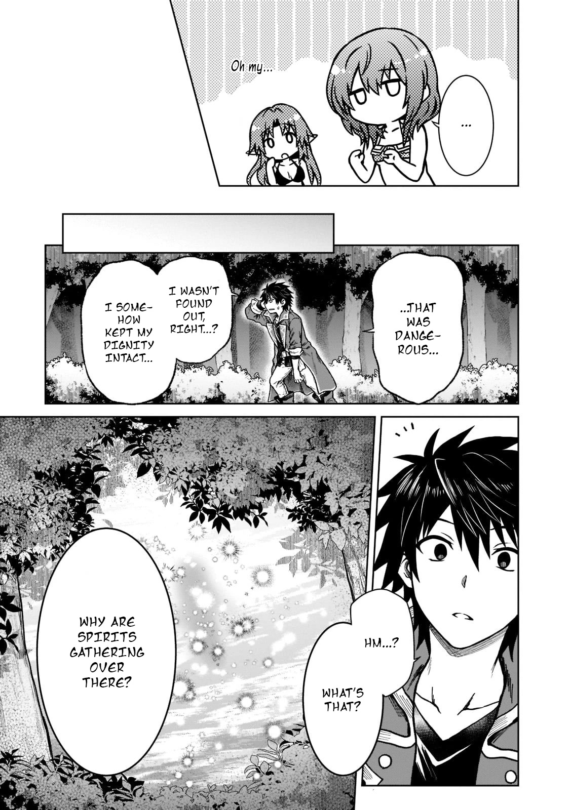 I’m a D-Rank Adventurer, for Some Reason I Got Recruited Into a Hero Party, and Now the Princess Is Stalking Me Chapter 8 page 15 - Chapter 8: For Some Reason I've Become A Peeping Tom And It Feels Like I'll Be Killed