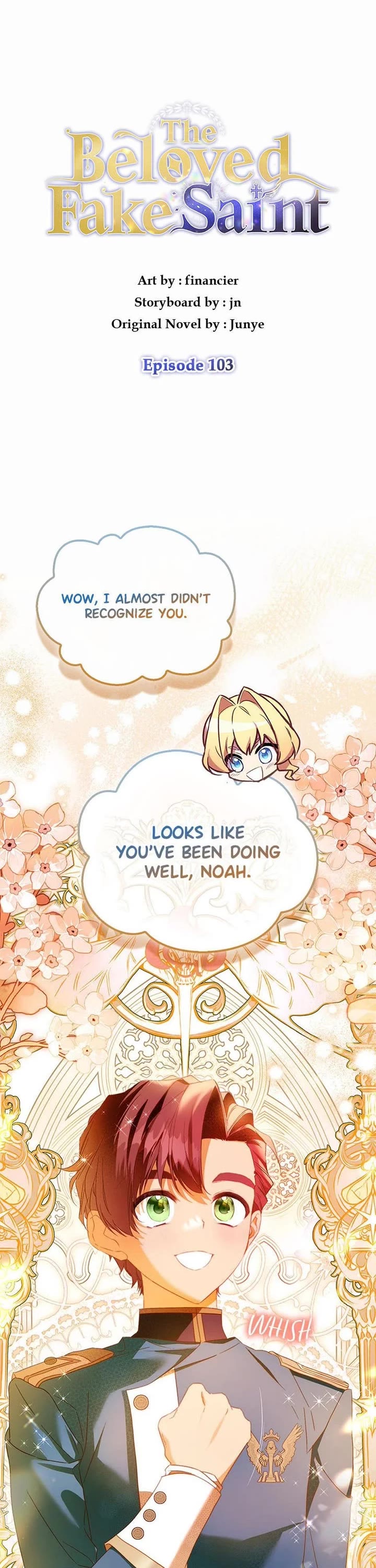 I'm a Fake Saintess But the Gods Are Obsessed With Me Chapter 103 page 1 - Chapter 103
