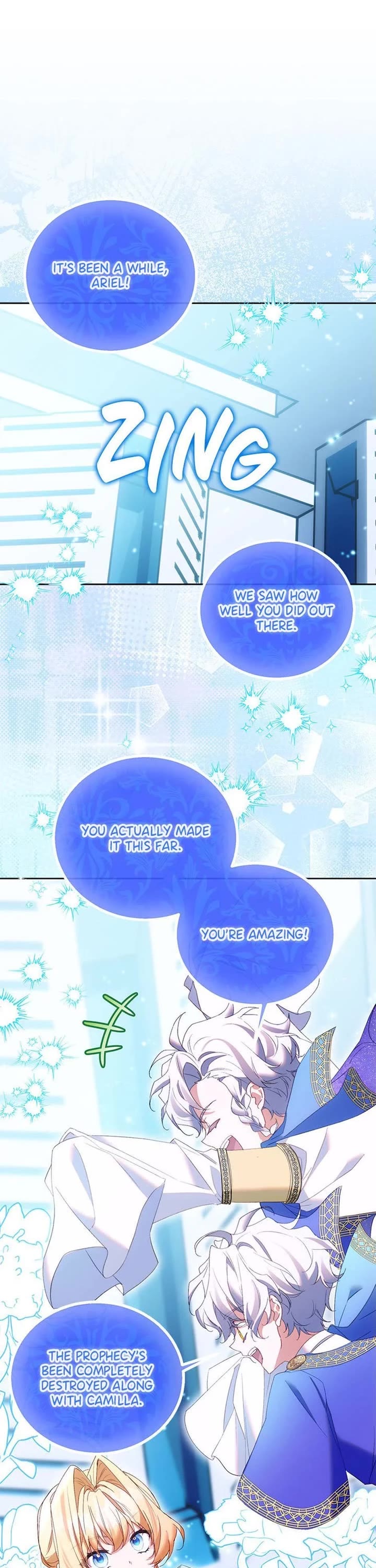 I'm a Fake Saintess But the Gods Are Obsessed With Me Chapter 113 page 1 - Chapter 113