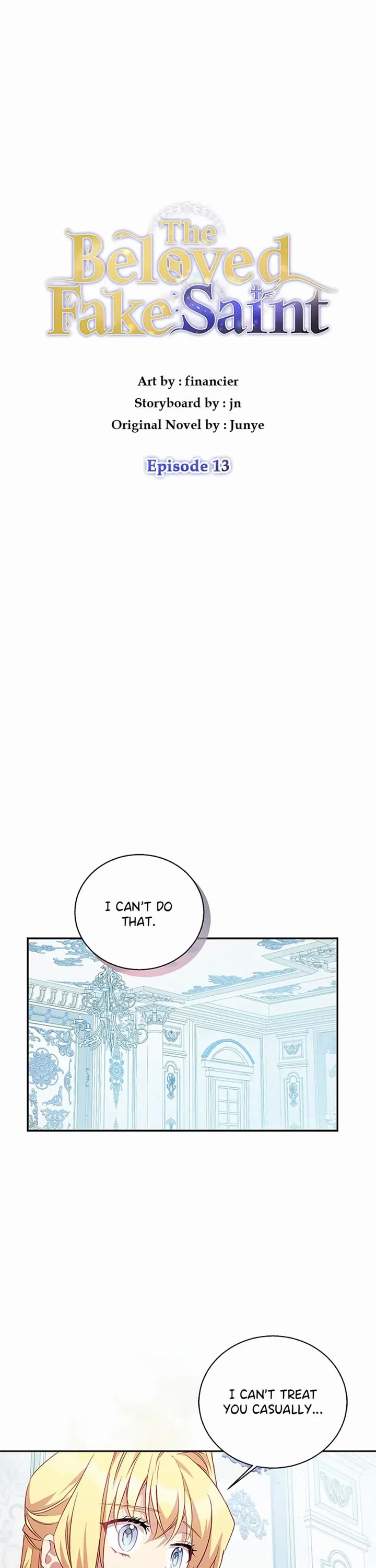 I'm a Fake Saintess But the Gods Are Obsessed With Me Chapter 13 page 6 - Chapter 13