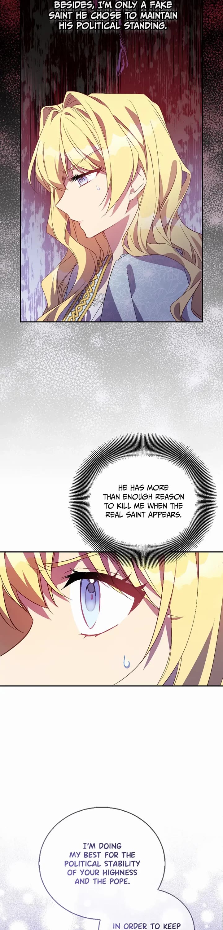 I'm a Fake Saintess But the Gods Are Obsessed With Me Chapter 17 page 22 - Chapter 17