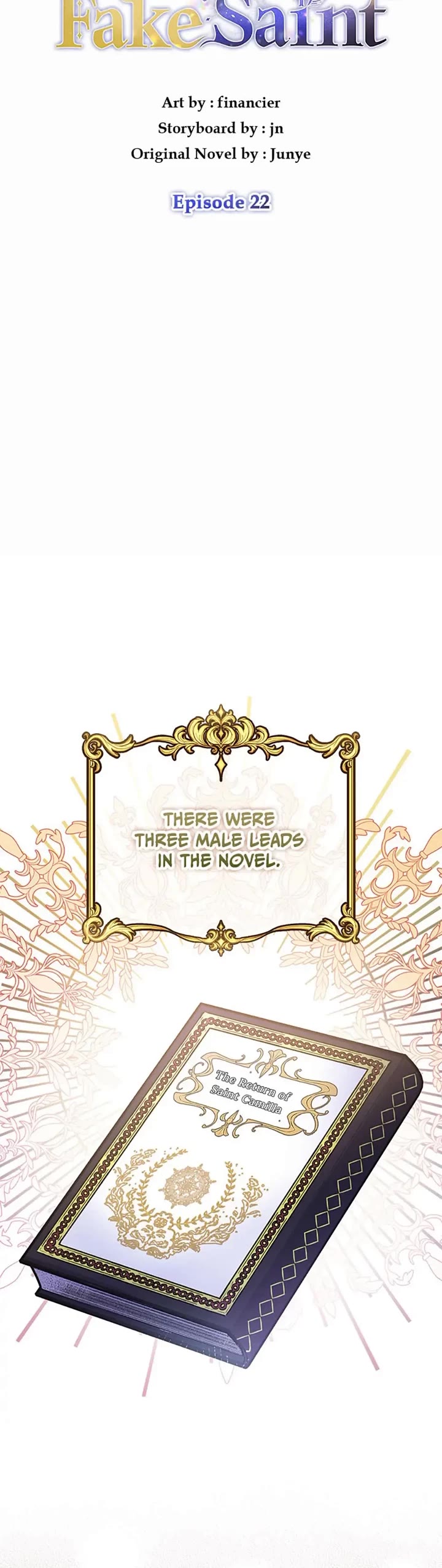 I'm a Fake Saintess But the Gods Are Obsessed With Me Chapter 22 page 4 - Chapter 22