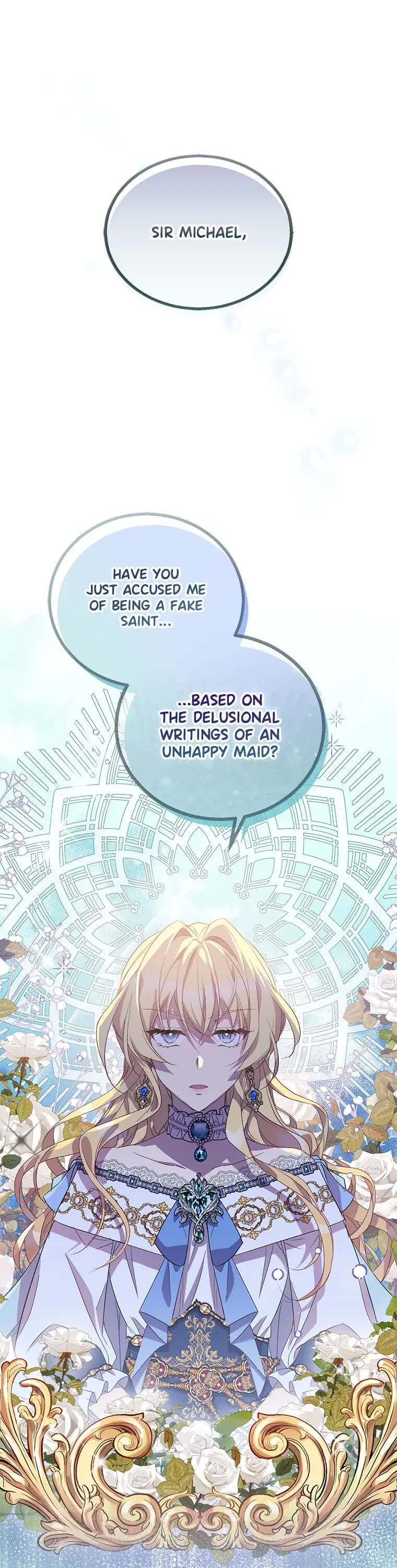 I'm a Fake Saintess But the Gods Are Obsessed With Me Chapter 34 page 1 - Chapter 34