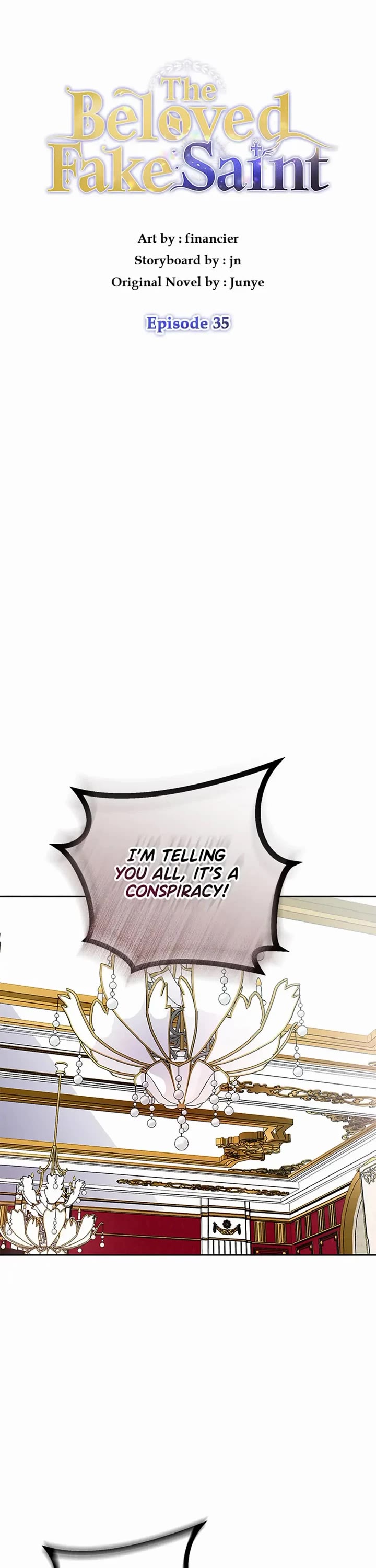 I'm a Fake Saintess But the Gods Are Obsessed With Me Chapter 35 page 3 - Chapter 35