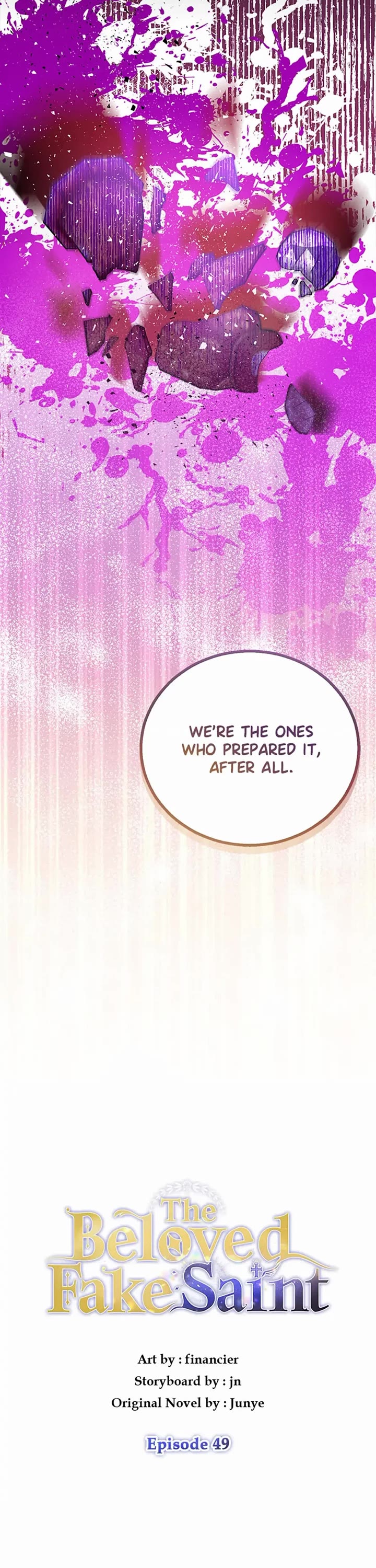 I'm a Fake Saintess But the Gods Are Obsessed With Me Chapter 49 page 8 - Chapter 49