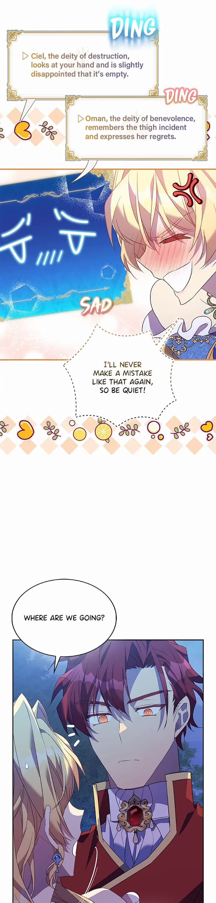 I'm a Fake Saintess But the Gods Are Obsessed With Me Chapter 64 page 3 - Chapter 64