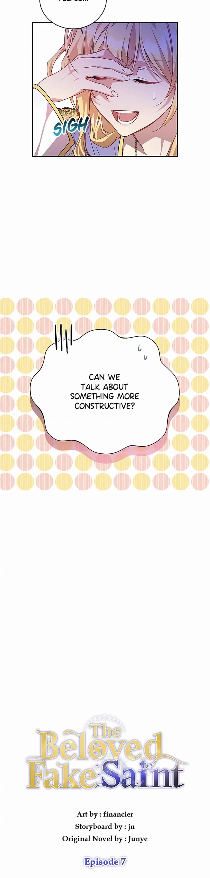 I'm a Fake Saintess But the Gods Are Obsessed With Me Chapter 7 page 16 - Chapter 7