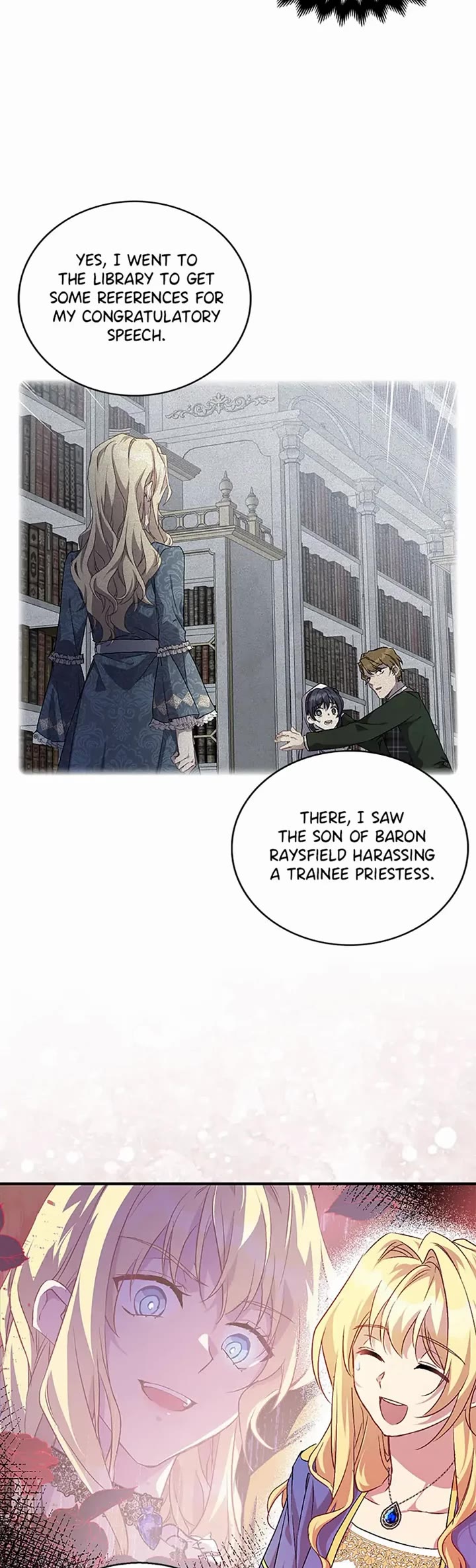 I'm a Fake Saintess But the Gods Are Obsessed With Me Chapter 7 page 4 - Chapter 7