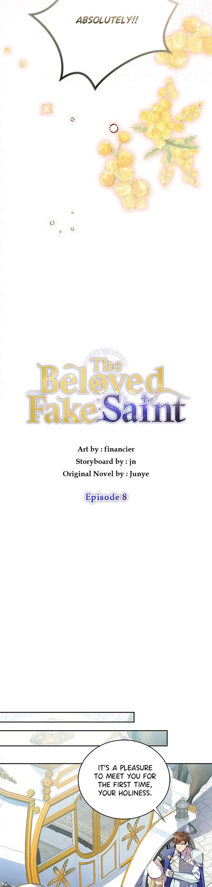 I'm a Fake Saintess But the Gods Are Obsessed With Me Chapter 8 page 12 - Chapter 8