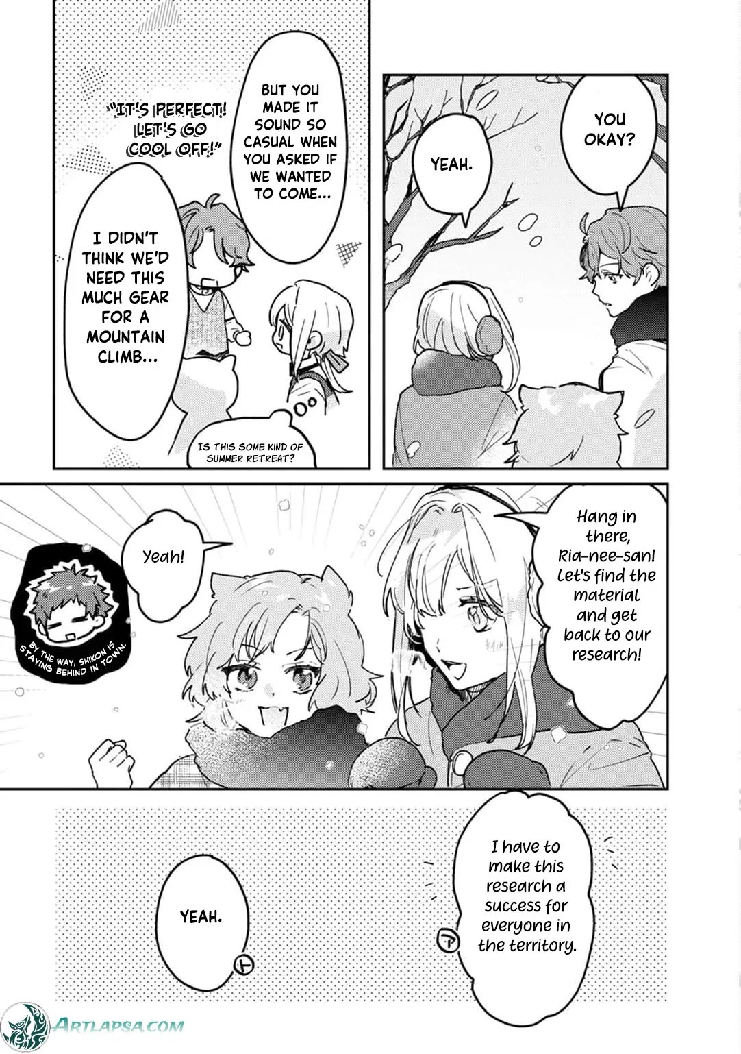 I'm a Former Court Alchemist, and I'm Going to Start Cultivating My Own Territory in the Middle of Nowhere! Chapter 15 page 14 - Chapter 15