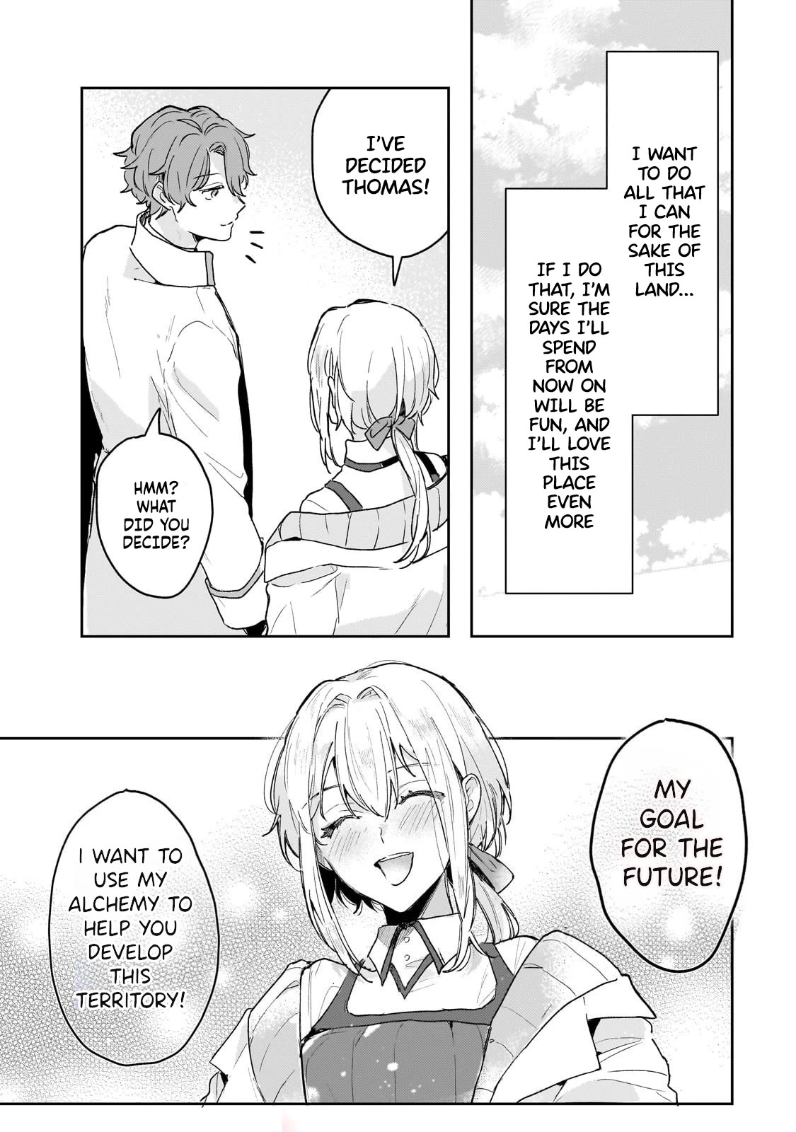 I'm a Former Court Alchemist, and I'm Going to Start Cultivating My Own Territory in the Middle of Nowhere! Chapter 5 page 19 - Chapter 5: What I Can Do - 2