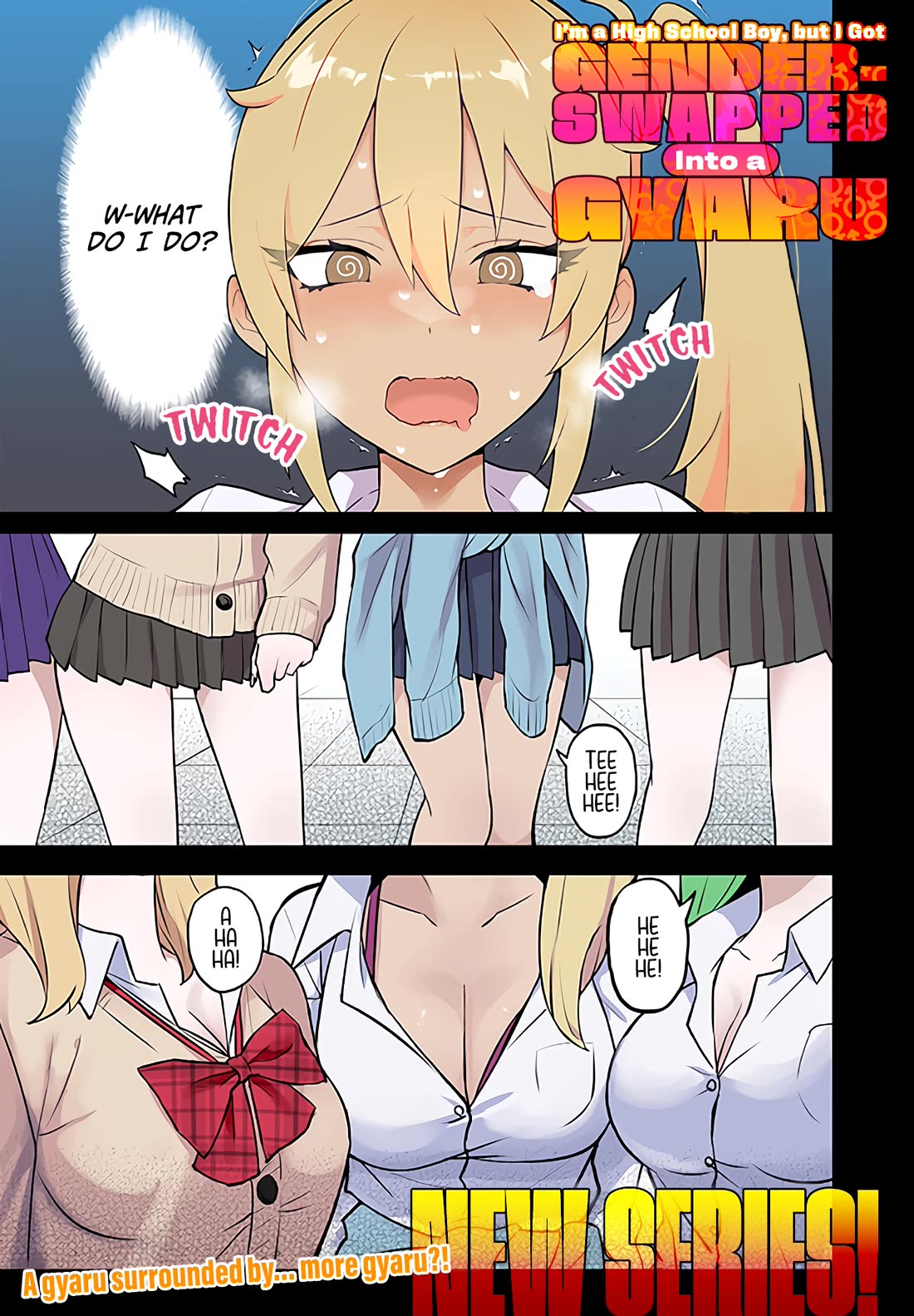 I’m a High School Boy, but I Got Gender-Swapped Into a Gyaru Chapter 1 page 1 - Chapter 1