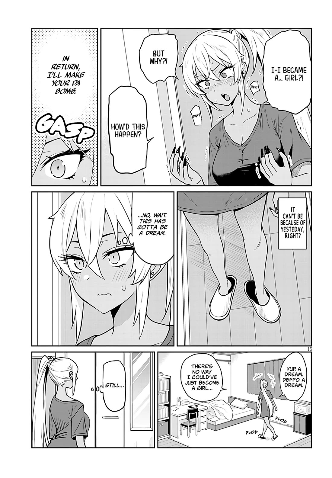 I’m a High School Boy, but I Got Gender-Swapped Into a Gyaru Chapter 1 page 14 - Chapter 1